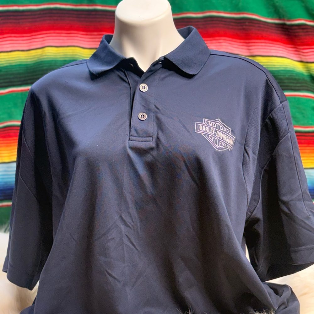 Harley-Davidson Dark Blue Polo Shirt